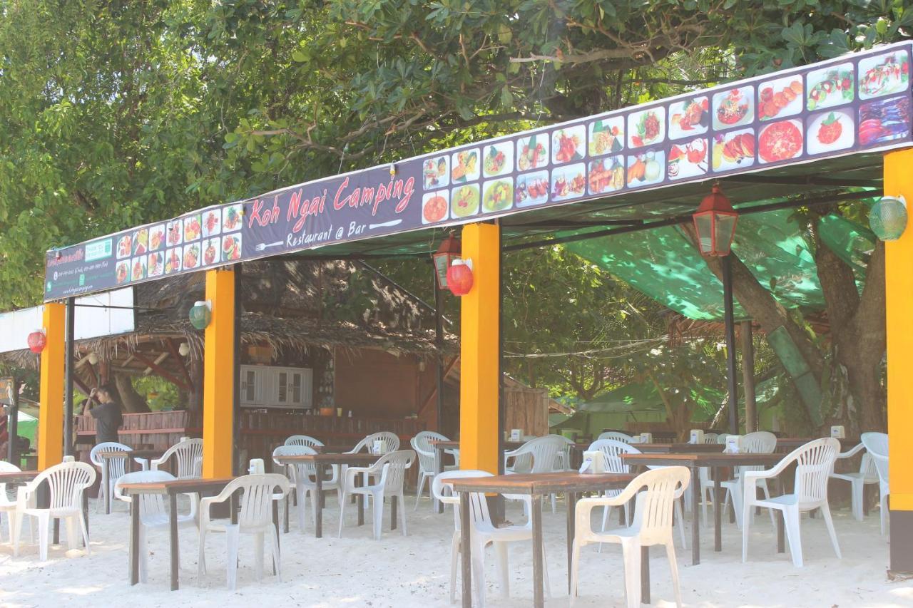 Koh Ngai Camping Restaurant @ Bar Екстер'єр фото